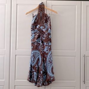 Like new condition halter dress